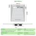 SharpSlope Wet Room Shower Tray Base Kit Linear Panel Drain