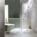 SharpSlope Wet Room Shower Tray Base Kit Square Panel Drain