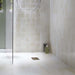 SharpSlope Wet Room Shower Tray Base Kit Square Panel Drain