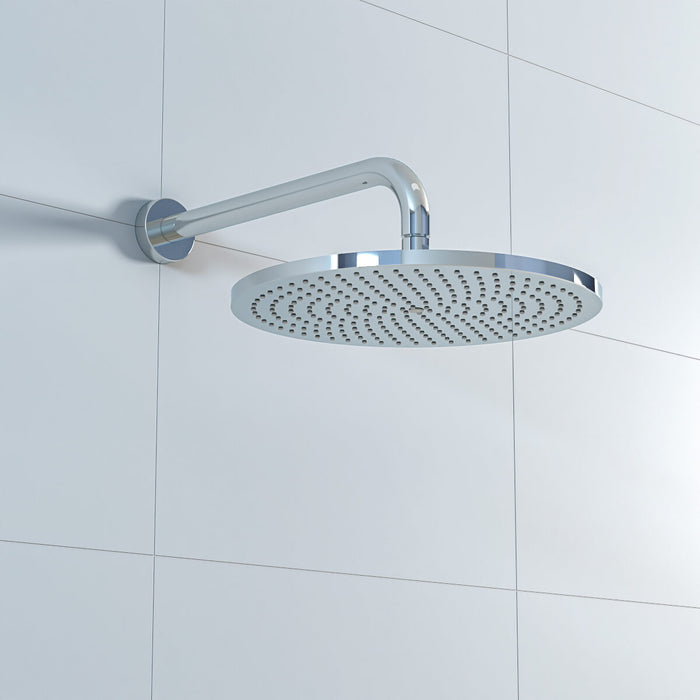 Crosswater Central Fixed Shower Head With Air System - Ø200mm - Chrome
