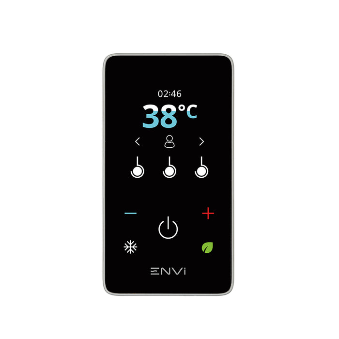 Triton ENVi Thermostatic Electric Shower with Ceiling Fed Fixed Head Kit