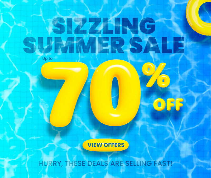 Sizzling Summer Sale Banner