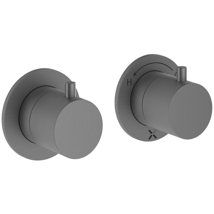 Crosswater Module 3ONE6  3 Outlet Thermostatic Concealed Shower Valve With Diverter Trim set