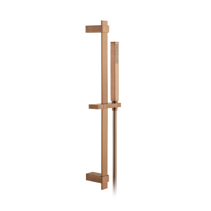 Vado Individual Showering Solutions Square Single Function Slide Shower Rail Kit