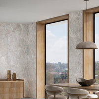 Smeraldo White Satin Porcelain Wall & Floor Tile