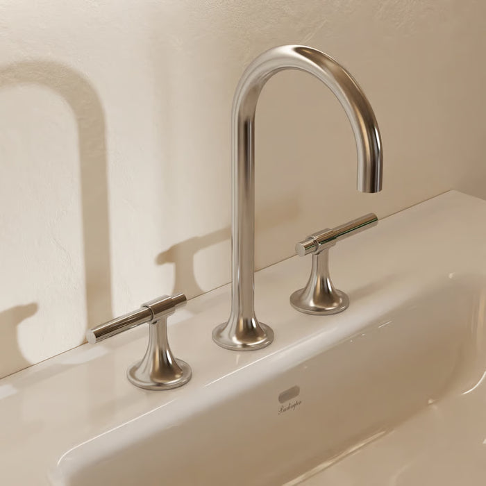 Burlington Strand Deck Mounted 3 Hole Basin Mixer Tap