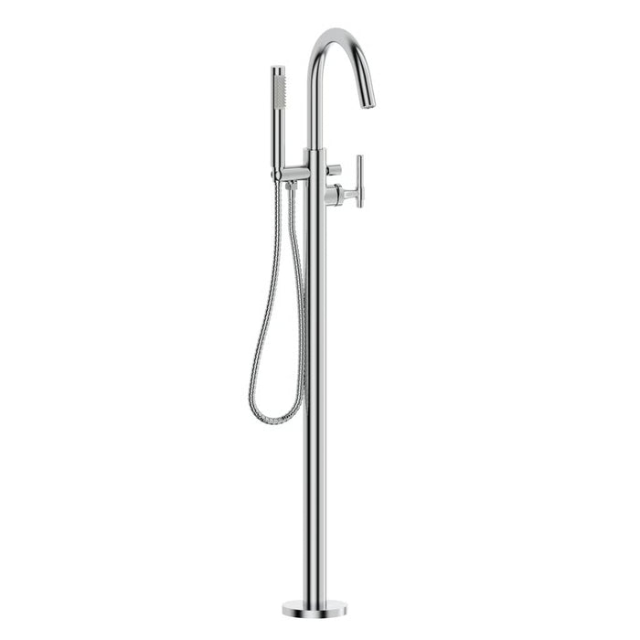 Burlington Strand Floorstanding Bath Shower Mixer Tap with Handset