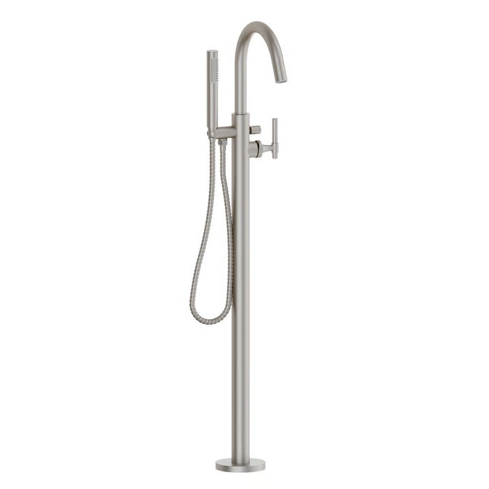 Burlington Strand Floorstanding Bath Shower Mixer Tap with Handset