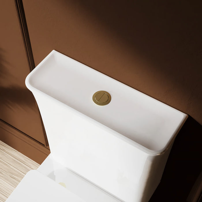 Burlington Strand Rimless Close Coupled Toilet with Cistern & Soft Close Seat