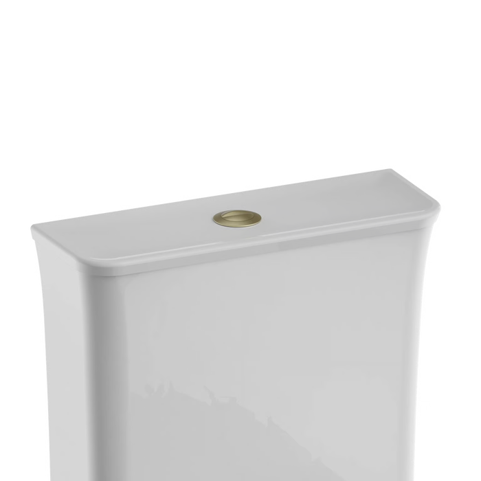 Burlington Strand Rimless Close Coupled Toilet with Cistern & Soft Close Seat