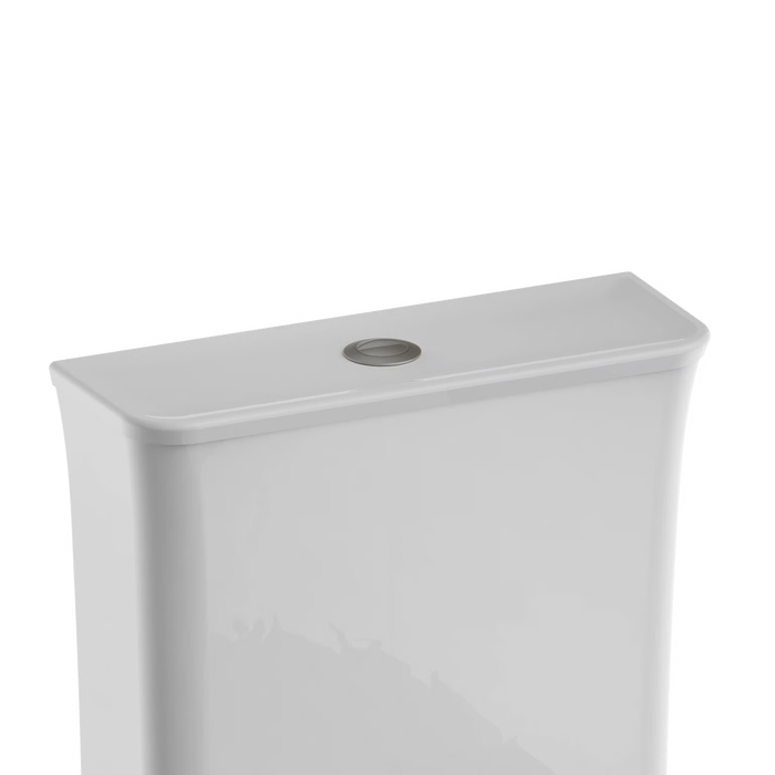 Burlington Strand Rimless Close Coupled Toilet with Cistern & Soft Close Seat