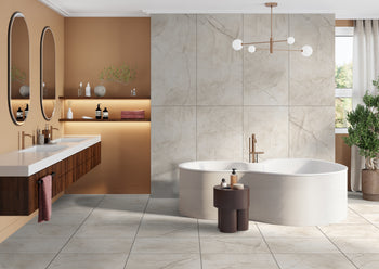 Solare Ivory Matt Porcelain Wall & Floor Tile