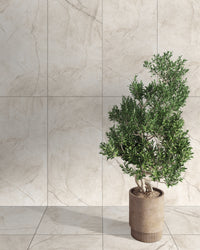 Solare Ivory Matt Porcelain Wall & Floor Tile