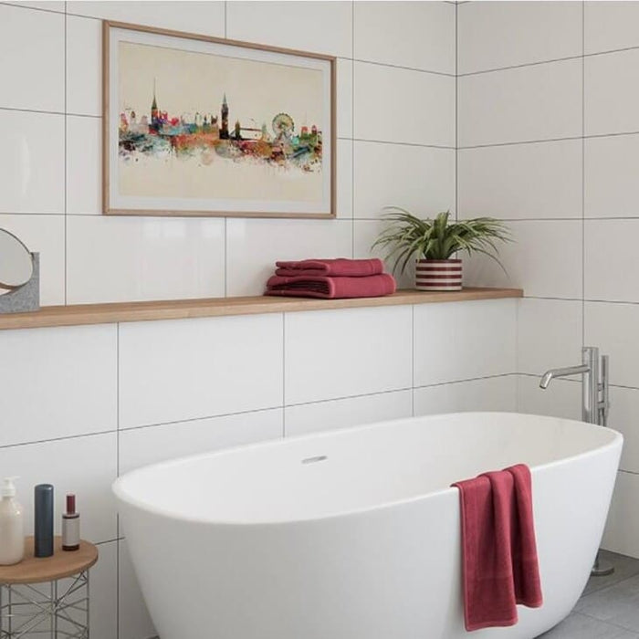 Solenne Blanco Brillo Glossy Ceramic Wall Tile