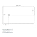 SolidSoft Flexible Rectangular Soft Shower Tray
