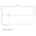 SolidSoft Flexible Rectangular Soft Shower Tray