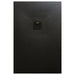 SolidSoft Flexible Rectangular Soft Shower Tray - Black