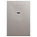 SolidSoft Flexible Rectangular Soft Shower Tray - Concrete