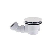 Sonas 90mm High Flow Shower Waste - Matt White - Shower