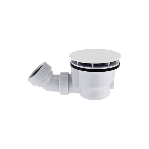 Sonas 90mm High Flow Shower Waste - Matt White - Shower