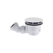 Sonas 90mm High Flow Shower Waste - Matt White - Shower