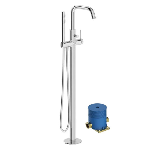 Sonas Alita Floor Standing Bath Shower Mixer Tap - Chrome