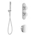 Sonas Alita Knurled Thermostatic Bath Set With Handset &