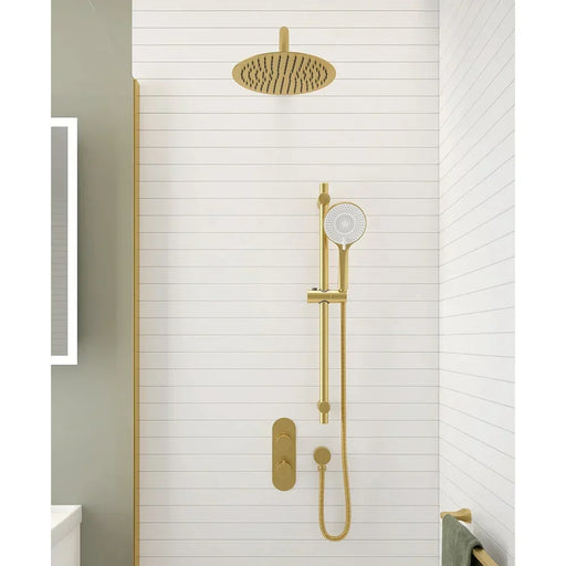 Sonas Alita Knurled Thermostatic Shower Set 1 with Rain
