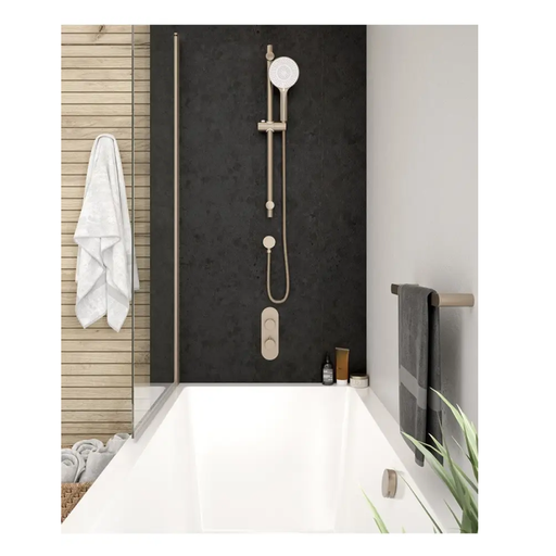 Sonas Alita Knurled Thermostatic Shower Set With Bath