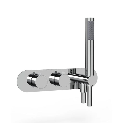 Sonas Alita Round 2 Outlet 2 Horizontal Shower Valve -