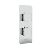 Sonas Alita Square 2 Outlet and 2 Handle Shower Valve -