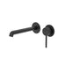 Sonas Alita Wall Mounted Basin Mixer Tap - Matt Black