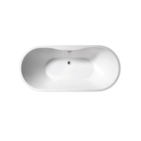 Sonas Andrea Freestanding Double Ended Bath - 1800mm x 745mm