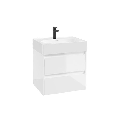 Sonas Apex Two Drawer Wall Hung Vanity Unit With Ceramic