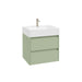 Sonas Apex Two Drawer Wall Hung Vanity Unit With Ceramic