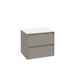 Sonas Apex Two Drawer Wall Hung Vanity Unit With Countertop