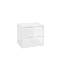 Sonas Apex Two Drawer Wall Hung Vanity Unit With Countertop