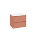Sonas Apex Two Drawer Wall Hung Vanity Unit With Countertop