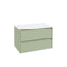Sonas Apex Two Drawer Wall Hung Vanity Unit With Countertop