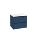 Sonas Apex Two Drawer Wall Hung Vanity Unit With Countertop