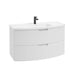 Sonas Arc 2 Drawer Wall Hung Vanity Unit With Matt White