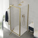 Sonas Aspect 8mm Framed Infold Shower Door With Side Panel