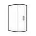 Sonas Aspect 8mm Single Door Offset Quadrant Shower - Matt