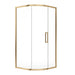 Sonas Aspect 8mm Single Door Quadrant Shower - Brushed Gold