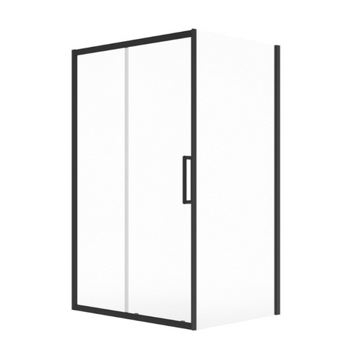 Sonas Aspect 8mm Sliding Shower Door With Side Panel - Matt