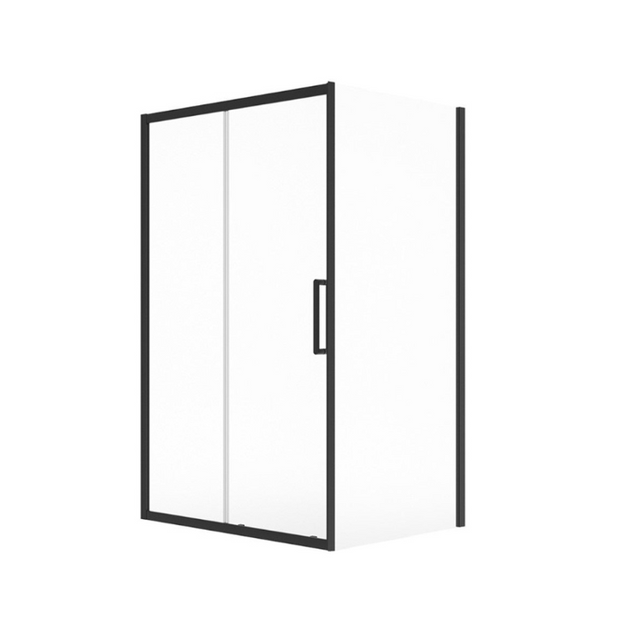 Sonas Aspect 8mm Sliding Shower Door With Side Panel - Matt