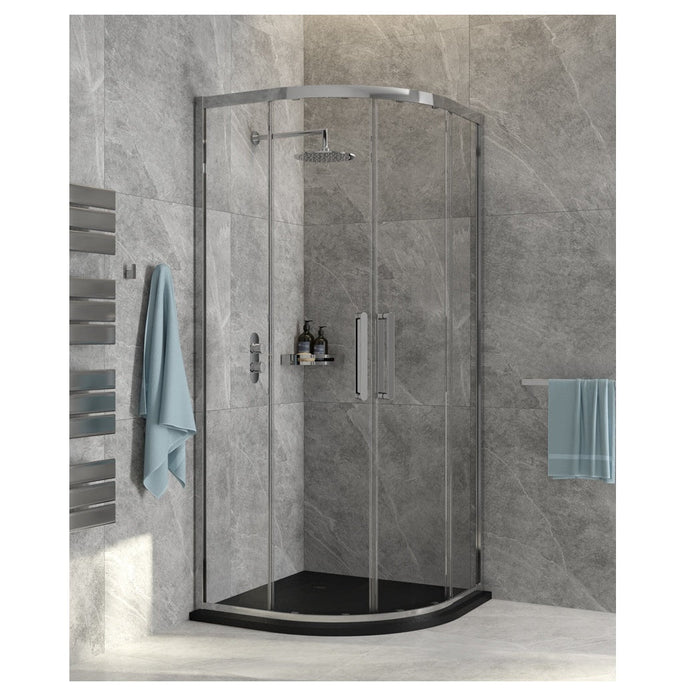 Sonas Aspect 8mm Two Door Quadrant Shower - Quadrant Shower