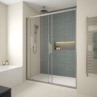 Sonas Aspect 8mm Recessed Sliding Shower Door