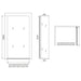 Sonas Aspect Flipper Panel - 8mm Glass - 300mm Wide