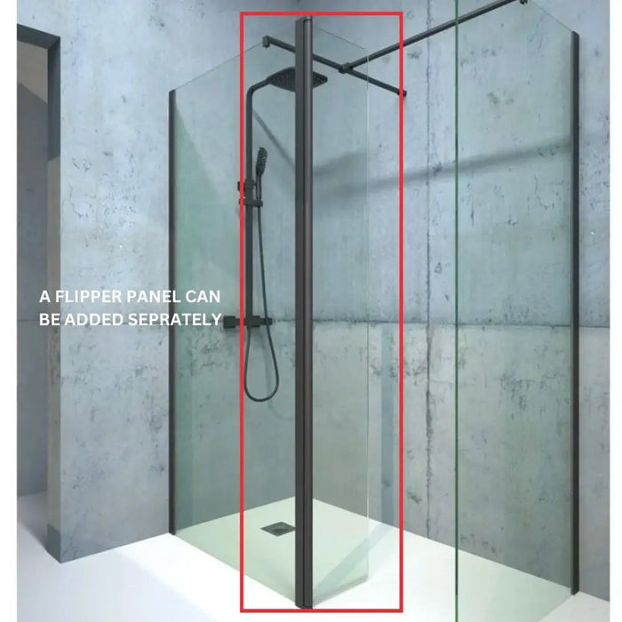 Sonas Aspect Wetroom Panel - Wet Room Glass & Screens